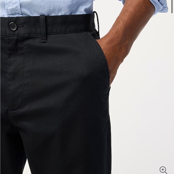J. Crew Factory Men’s Athletic Slim-Fit Chino Pants Black 34 x 34 NWT - Picture 3 of 11